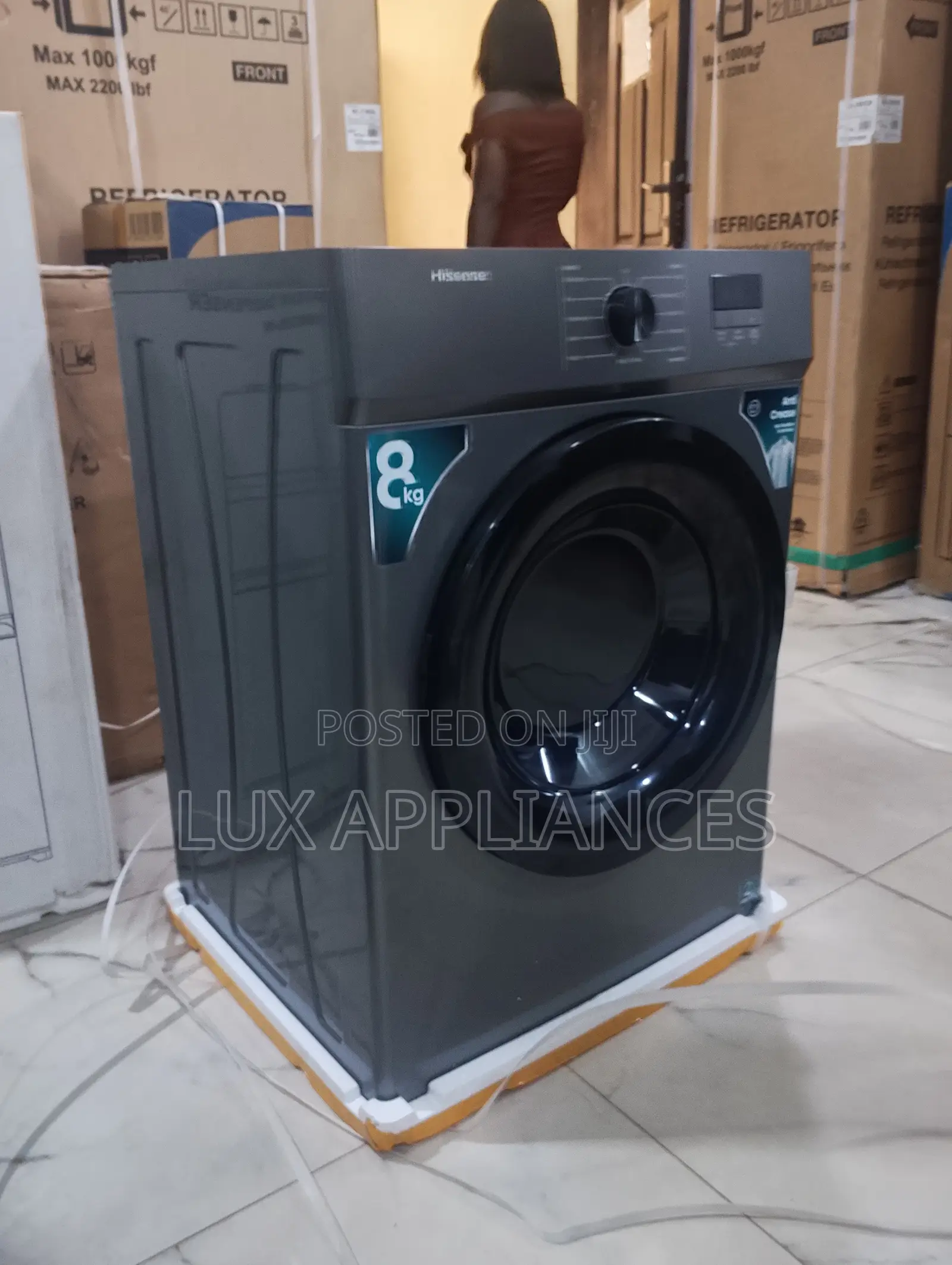 Hisense 8kg Dryer With Reverse Drum Technology