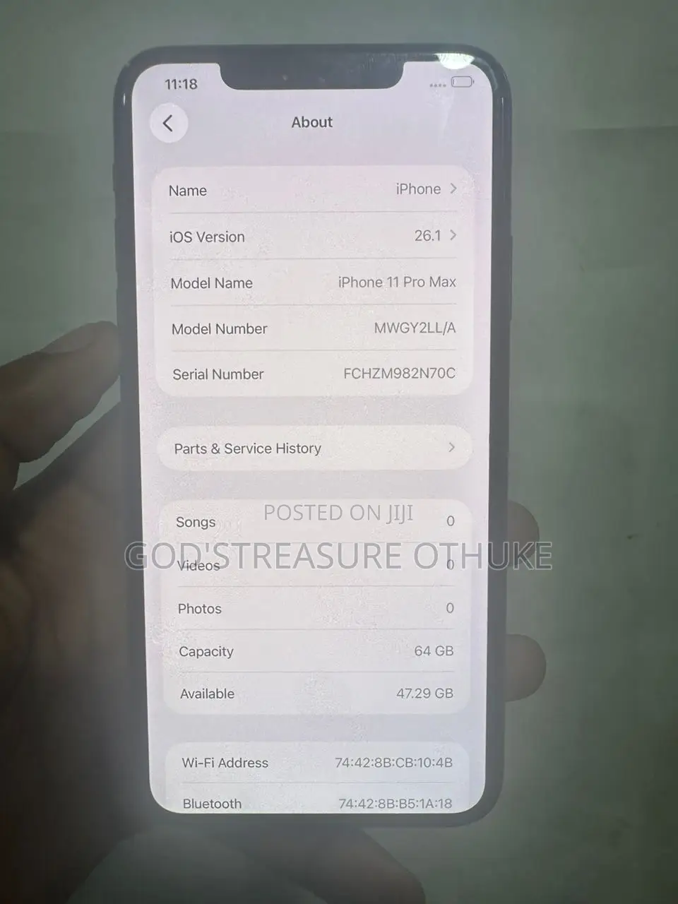 Apple iPhone 11 Pro Max 64 GB