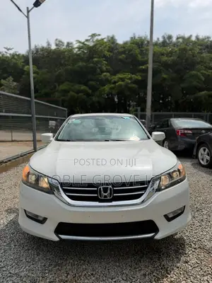 Honda Accord EX-L V-6 4dr Sedan w/Navigation (3.5L 6cyl 6A) 2014 White