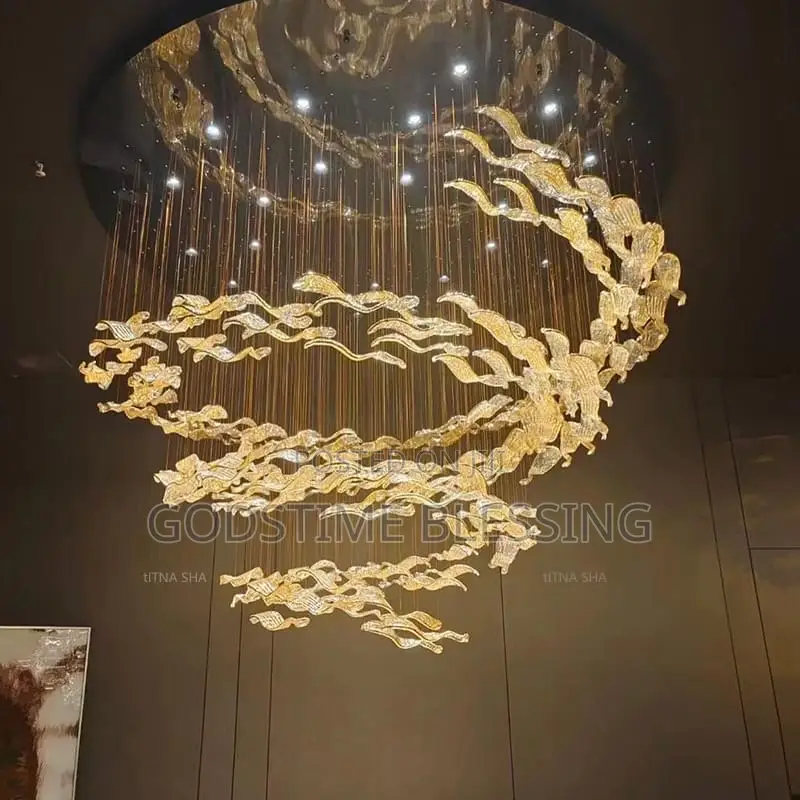 Crystal Dropping Chandelier