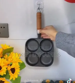 4 Holes Omelette Burger Nonstick Frying Pan