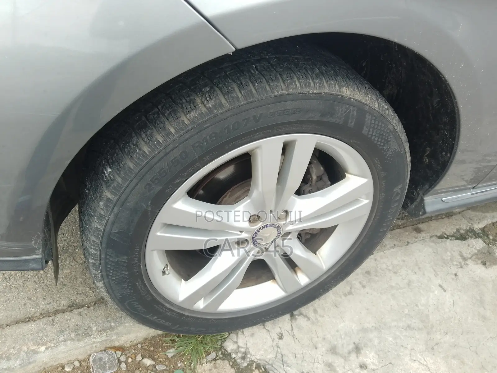 Mercedes-Benz M Class 2012 Gray
