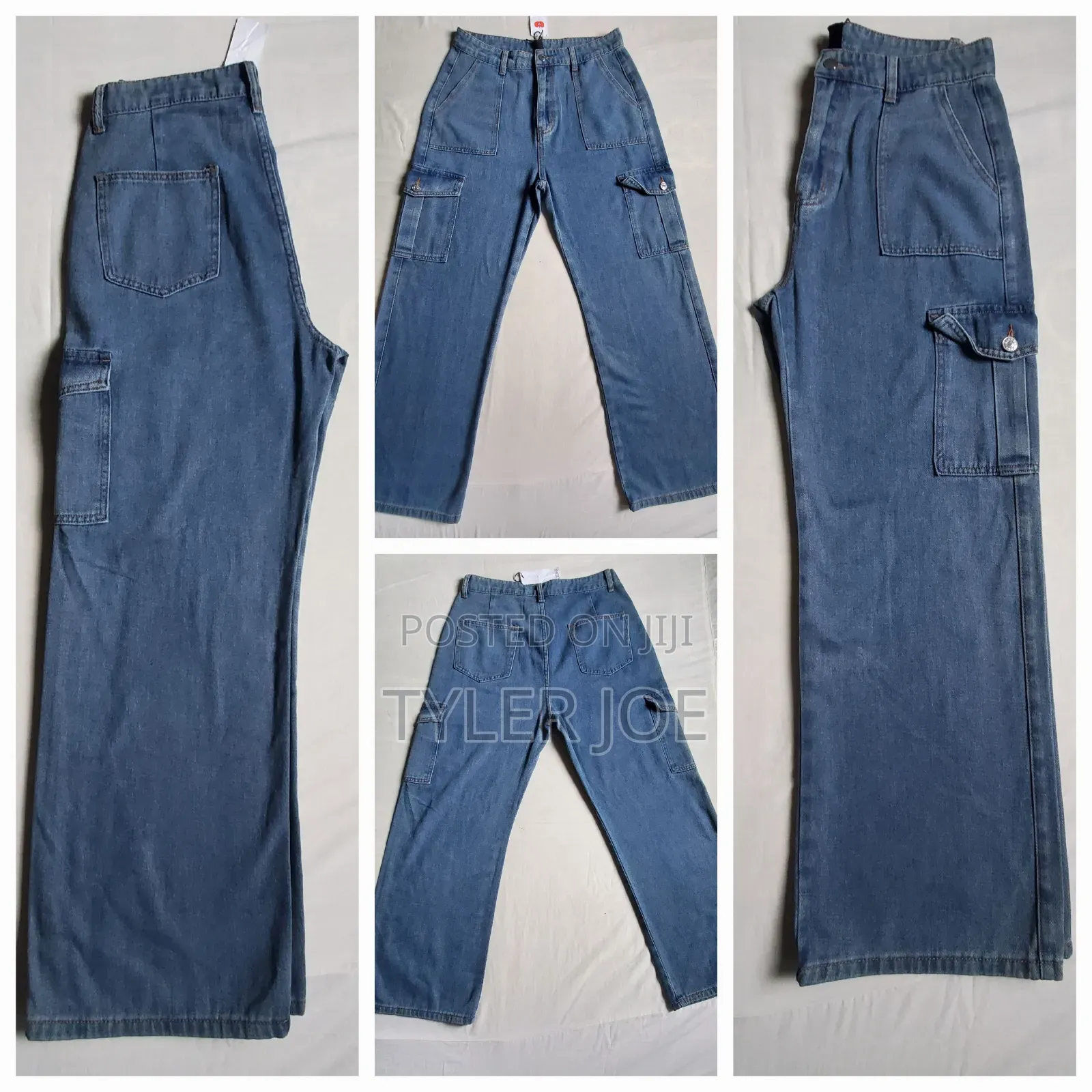 Quality Cargo Denim Jeans