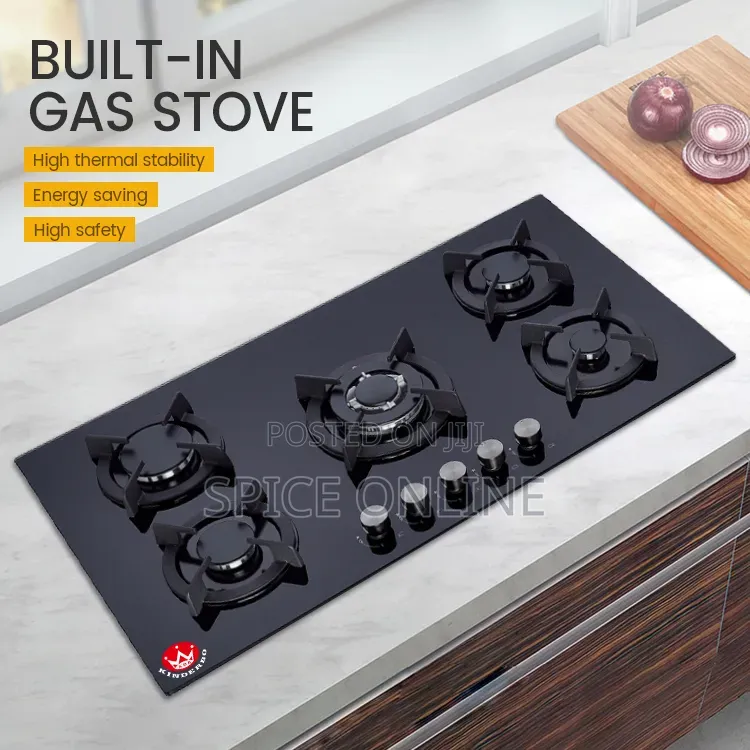 Xvip High Quality Flippable 5 Burner Gas