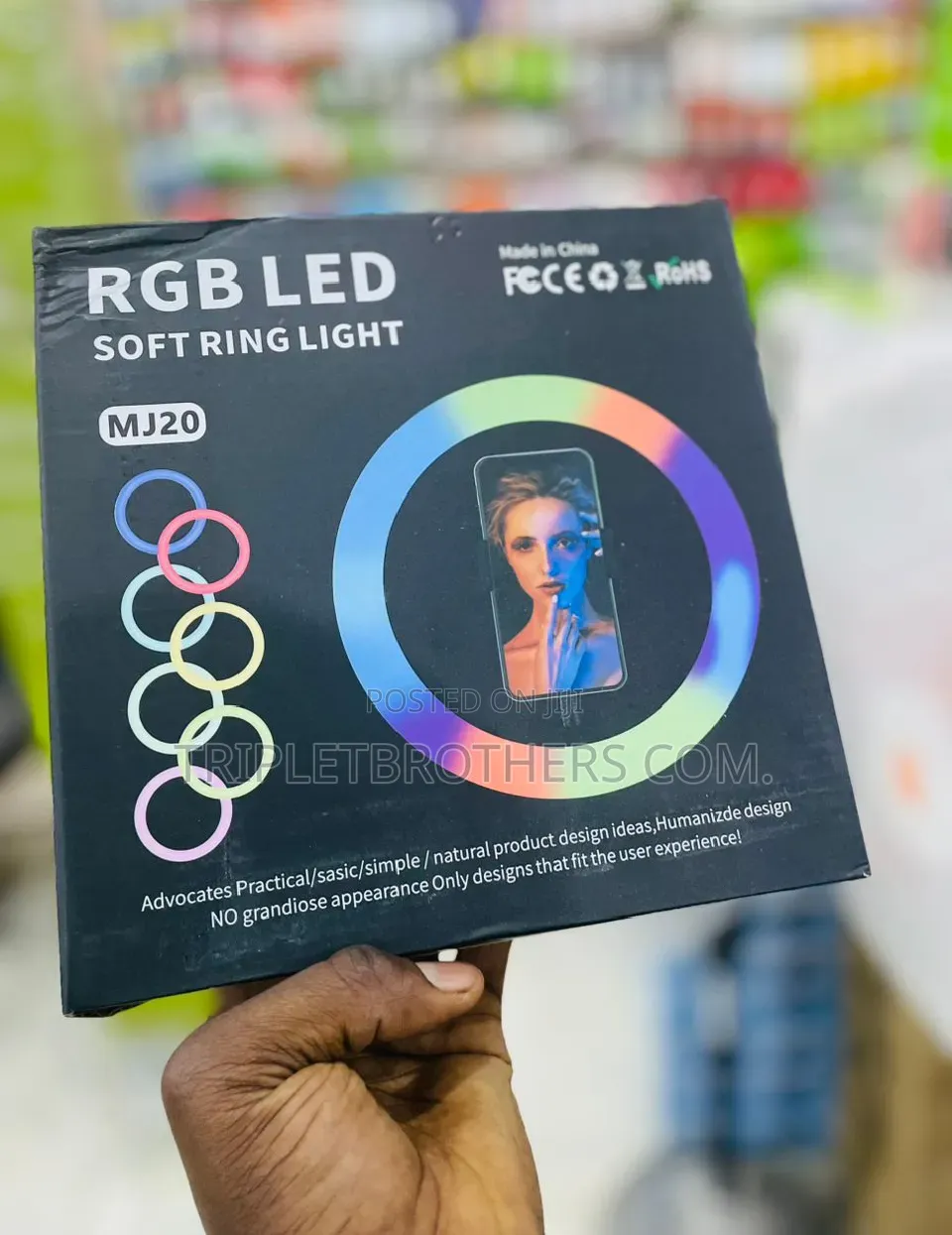 RGB 10 Inch Ring Light
