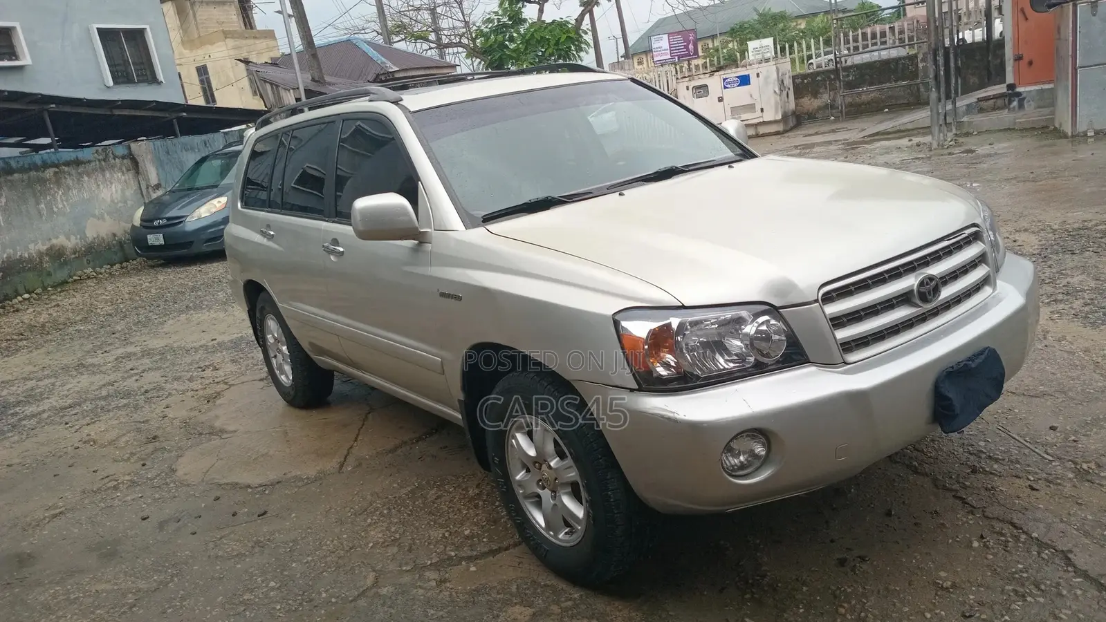 Toyota Highlander V6 FWD 2003 Silver