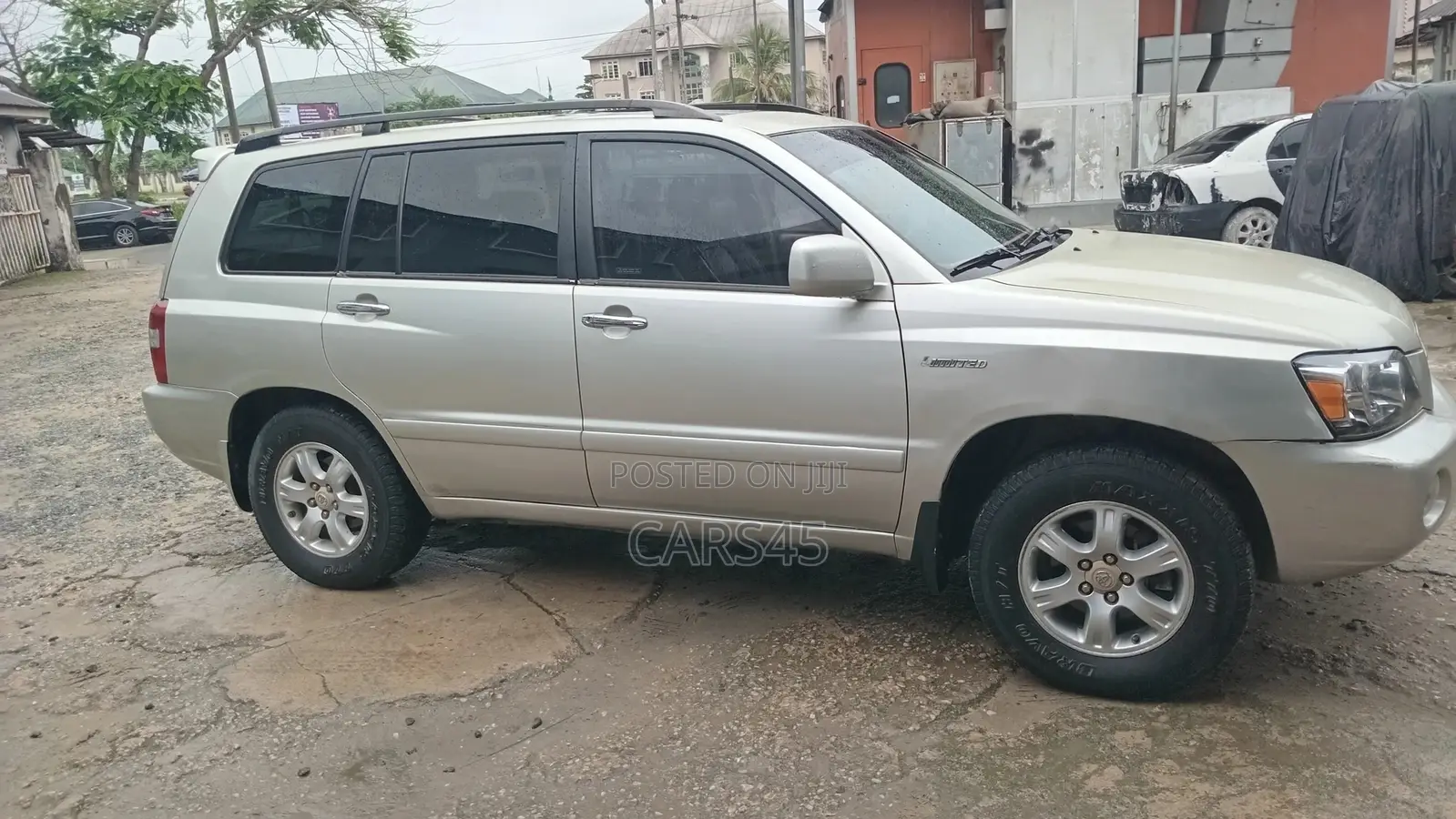 Toyota Highlander V6 FWD 2003 Silver