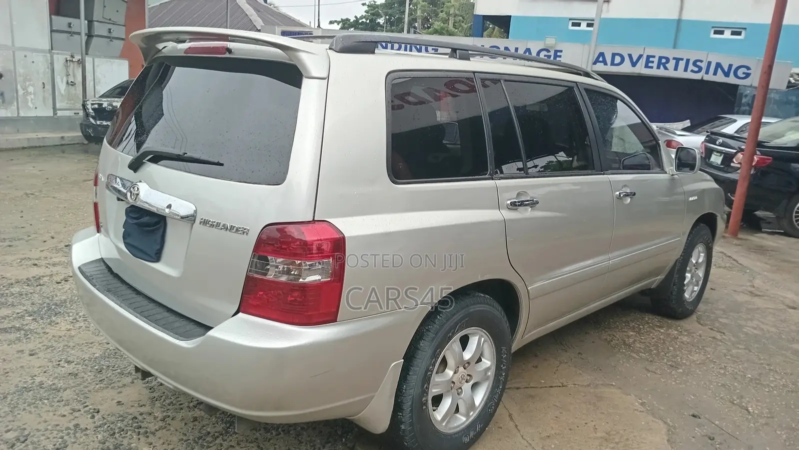Toyota Highlander V6 FWD 2003 Silver