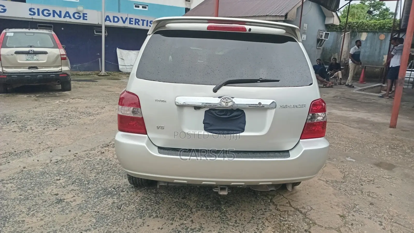 Toyota Highlander V6 FWD 2003 Silver