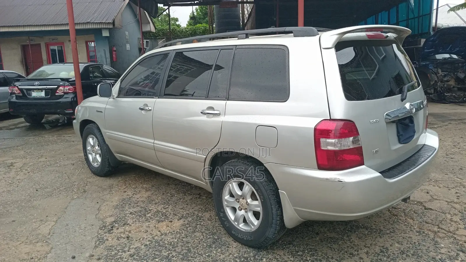 Toyota Highlander V6 FWD 2003 Silver