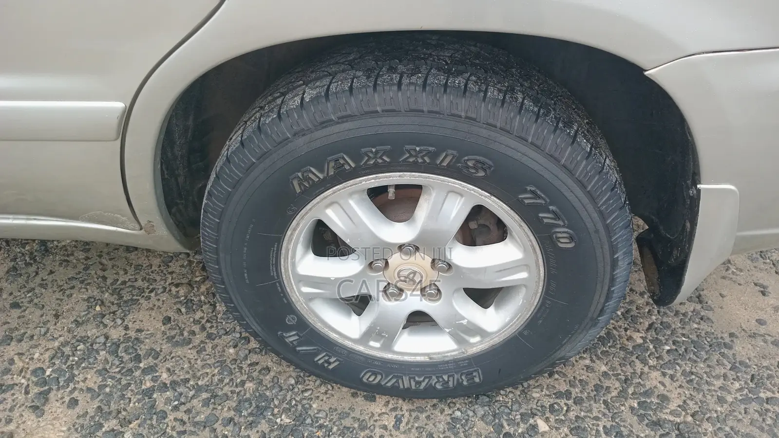 Toyota Highlander V6 FWD 2003 Silver