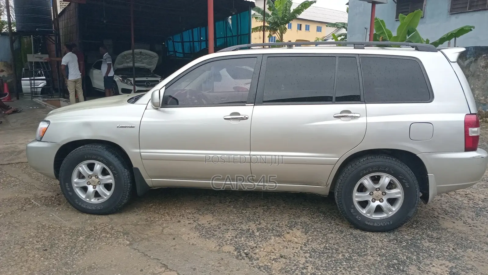 Toyota Highlander V6 FWD 2003 Silver