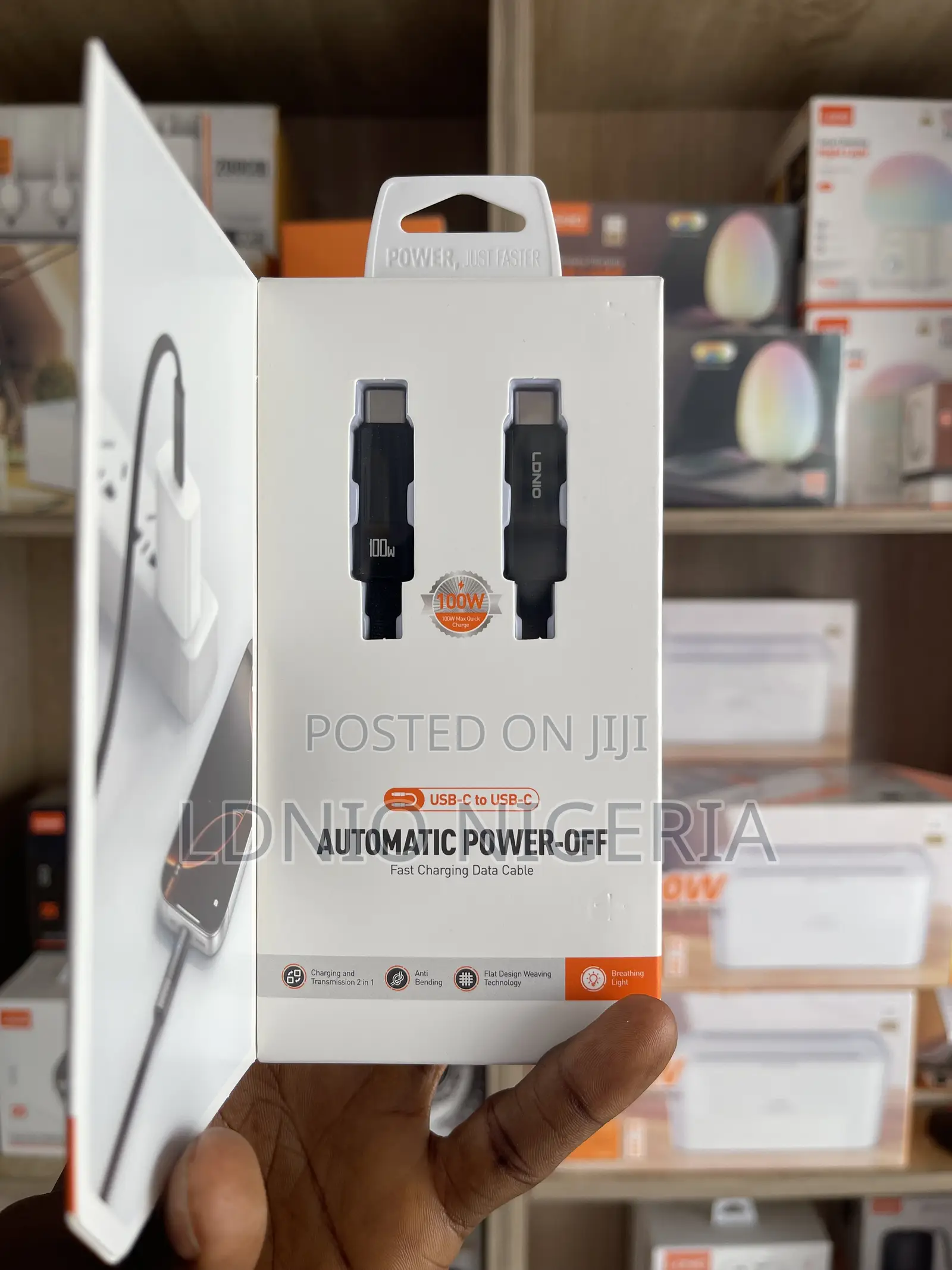 Ldnio Lc241c-100w Automatic Power-Off Fast Charging Data Cable