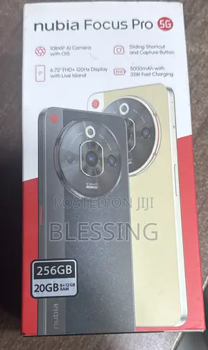 New ZTE nubia Focus Pro 256 GB Black