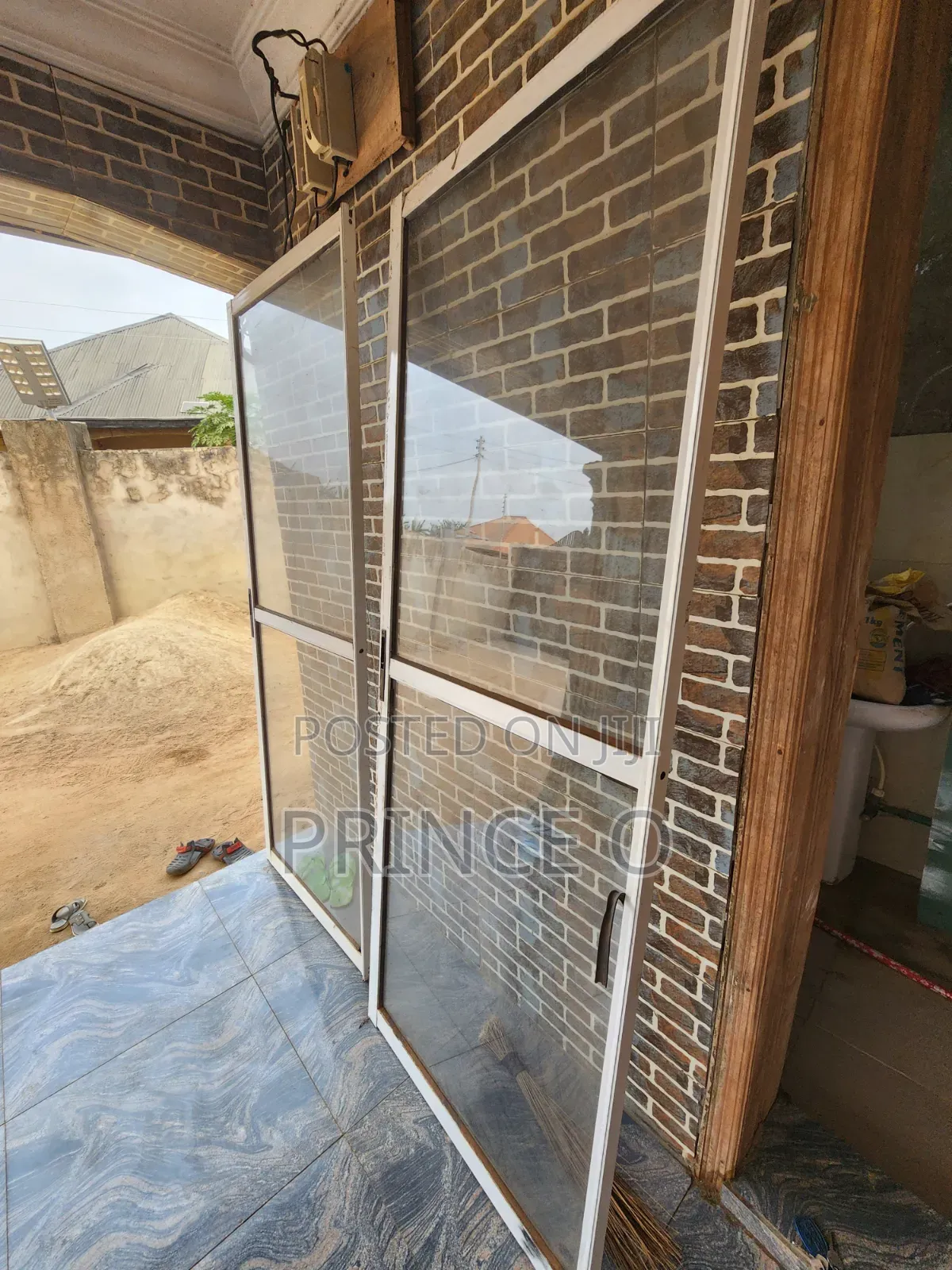 Sliding Glass Door for Shops