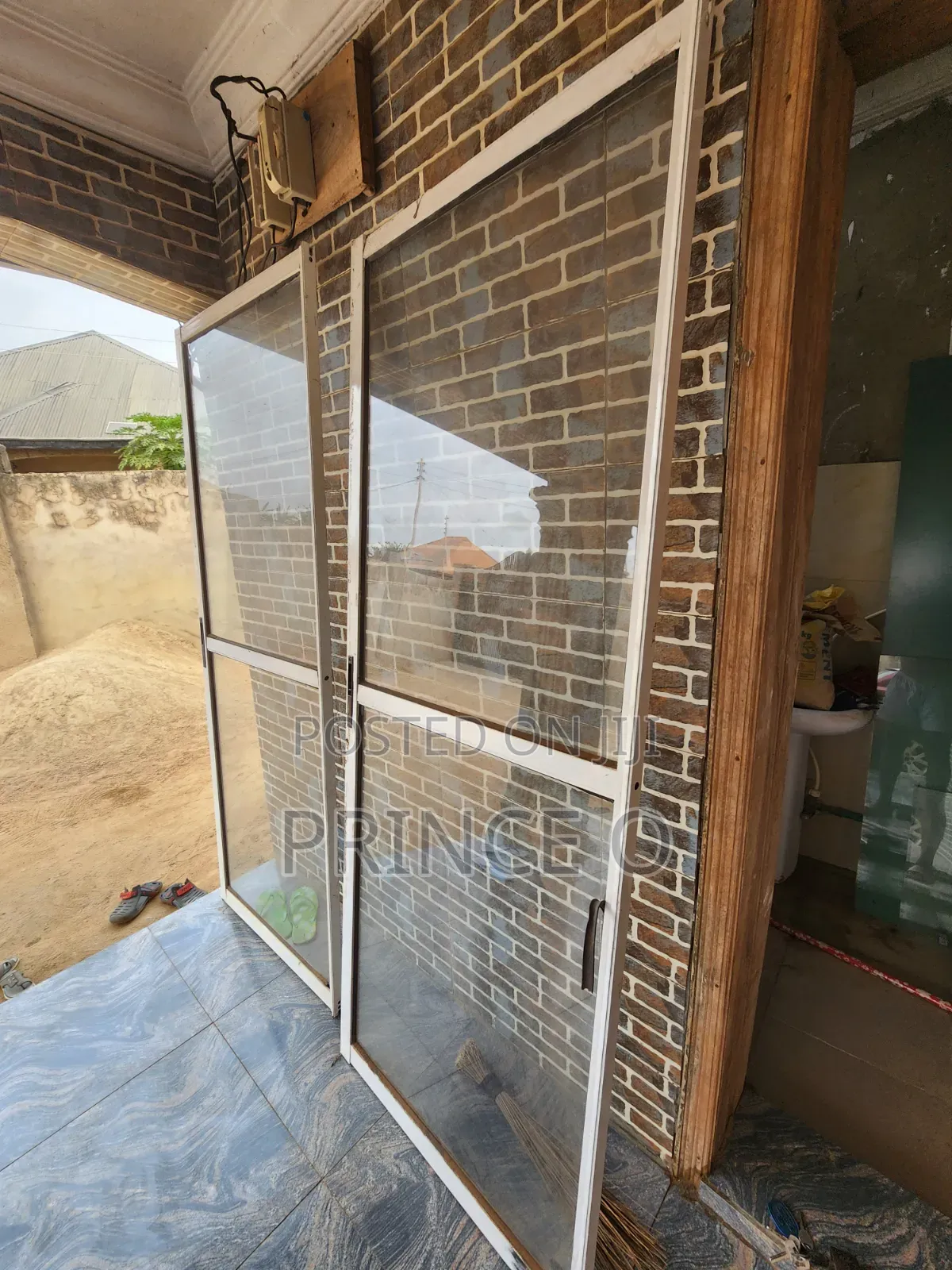 Sliding Glass Door for Shops