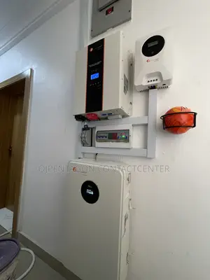 A Complete 5kva Inverter and 10kwh Lithium Battery
