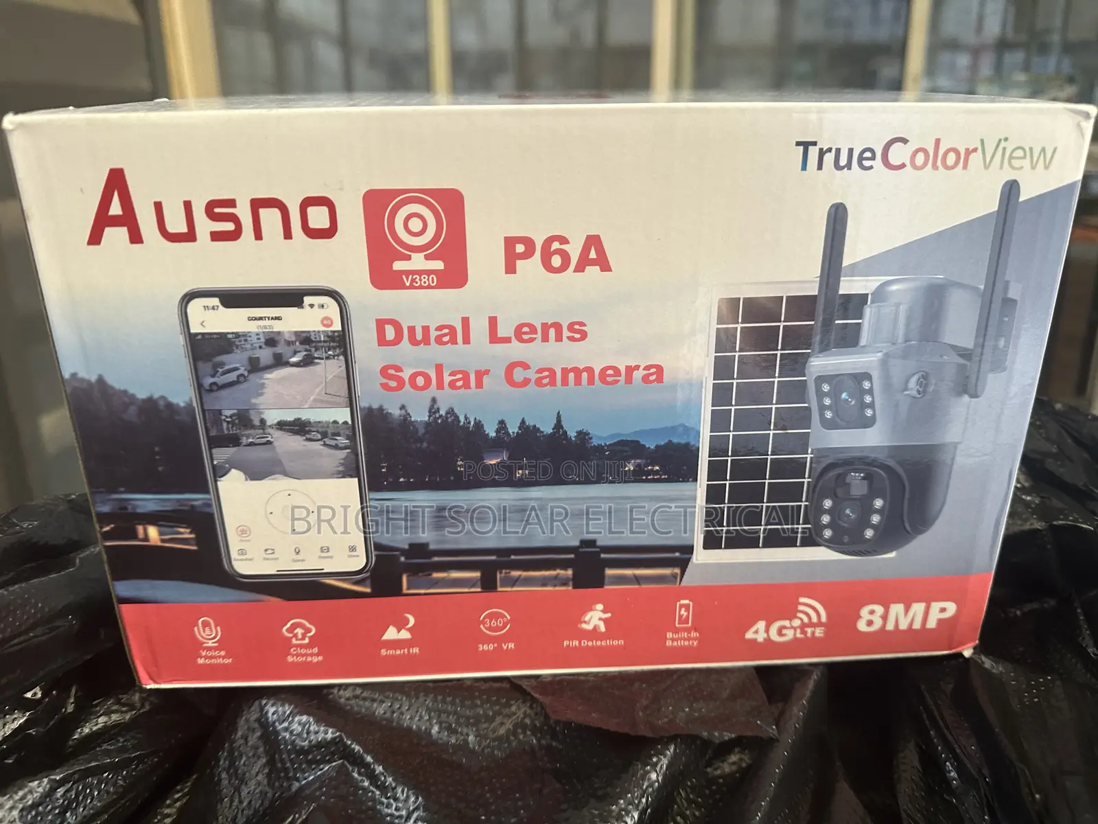 Super Bright Solar Camera Available