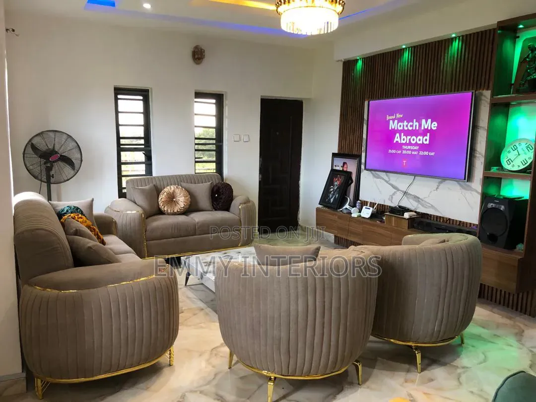 Complete Set Fabric Sofa It's Available With Quality Material