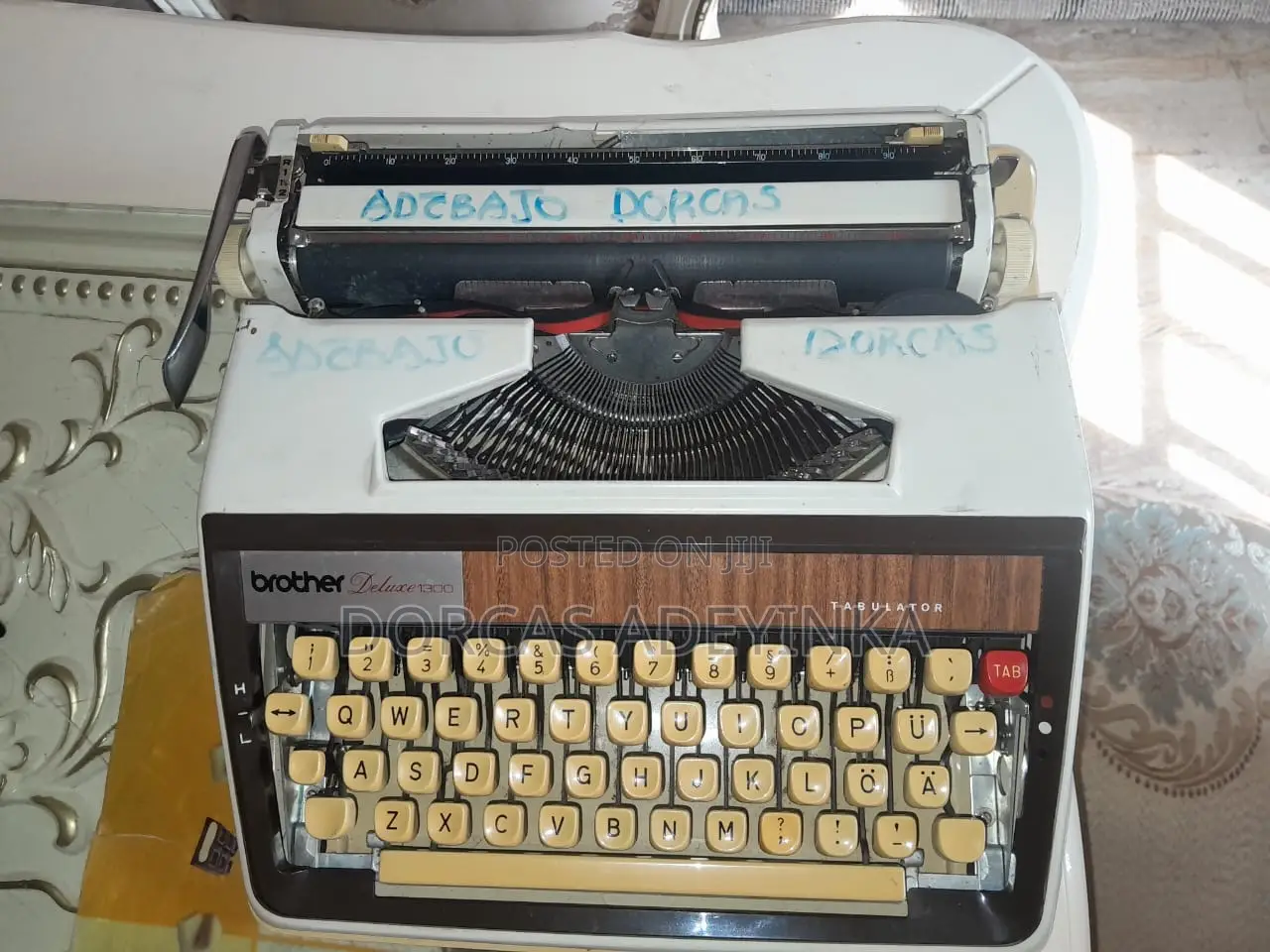 Fairly Used Type Writer