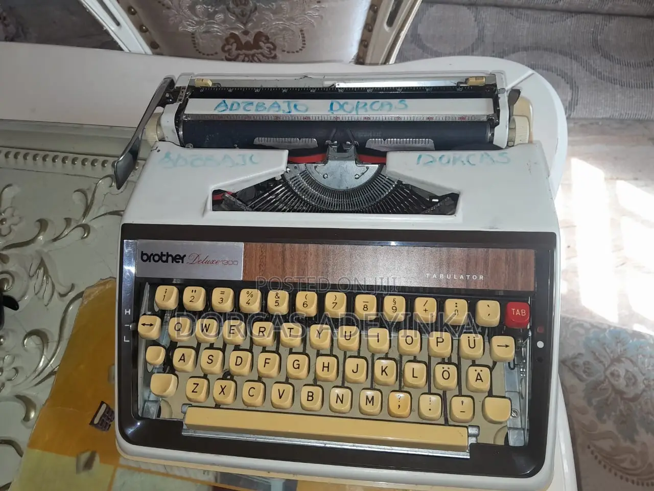 Fairly Used Type Writer
