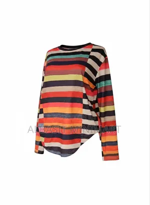 Long-Sleeve Crew Neck Top