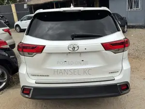 Toyota Highlander Limited 4x4 V6 (3.5L 6cyl 8A) 2018 White