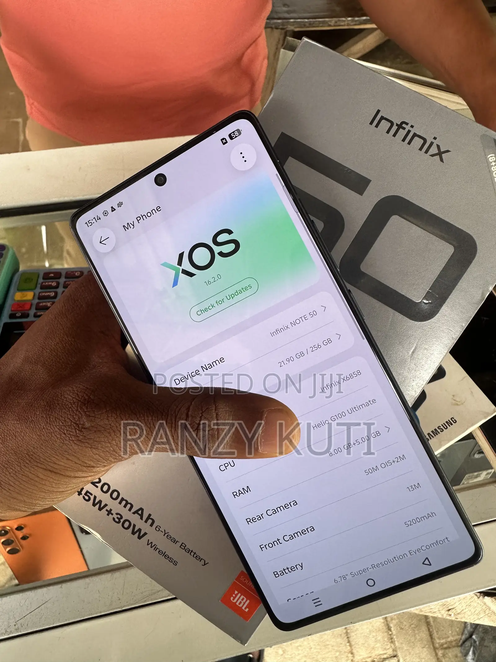 Infinix Note 50 4G 256 GB
