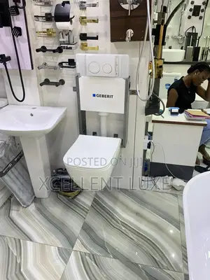 Geberit Wall Hung Wc and Concealed Cistern. (Switzerland )
