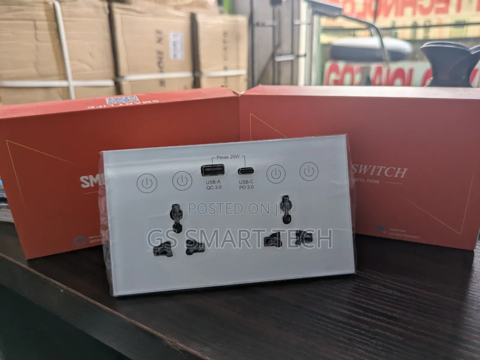 Double Wifi Smart Switch Works With Amazon