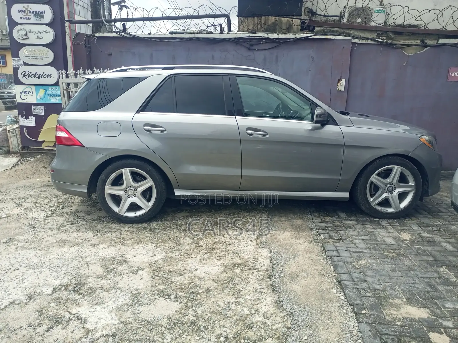 Mercedes-Benz M Class 2015 Silver