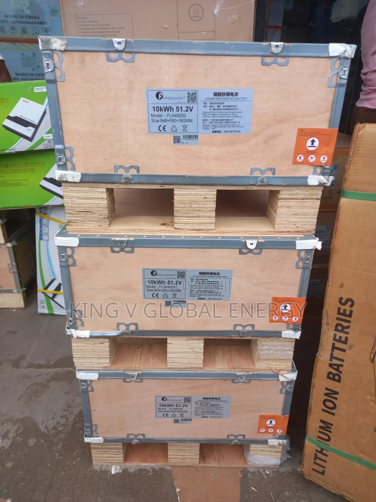 Felicitysolar 10kwh/51.2v Lithium Iron Battery