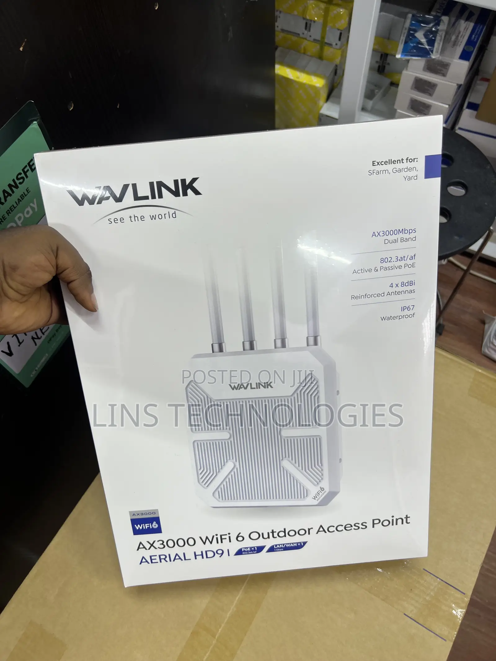 Wavlink Ax3000 Wifi 6 Outdoo