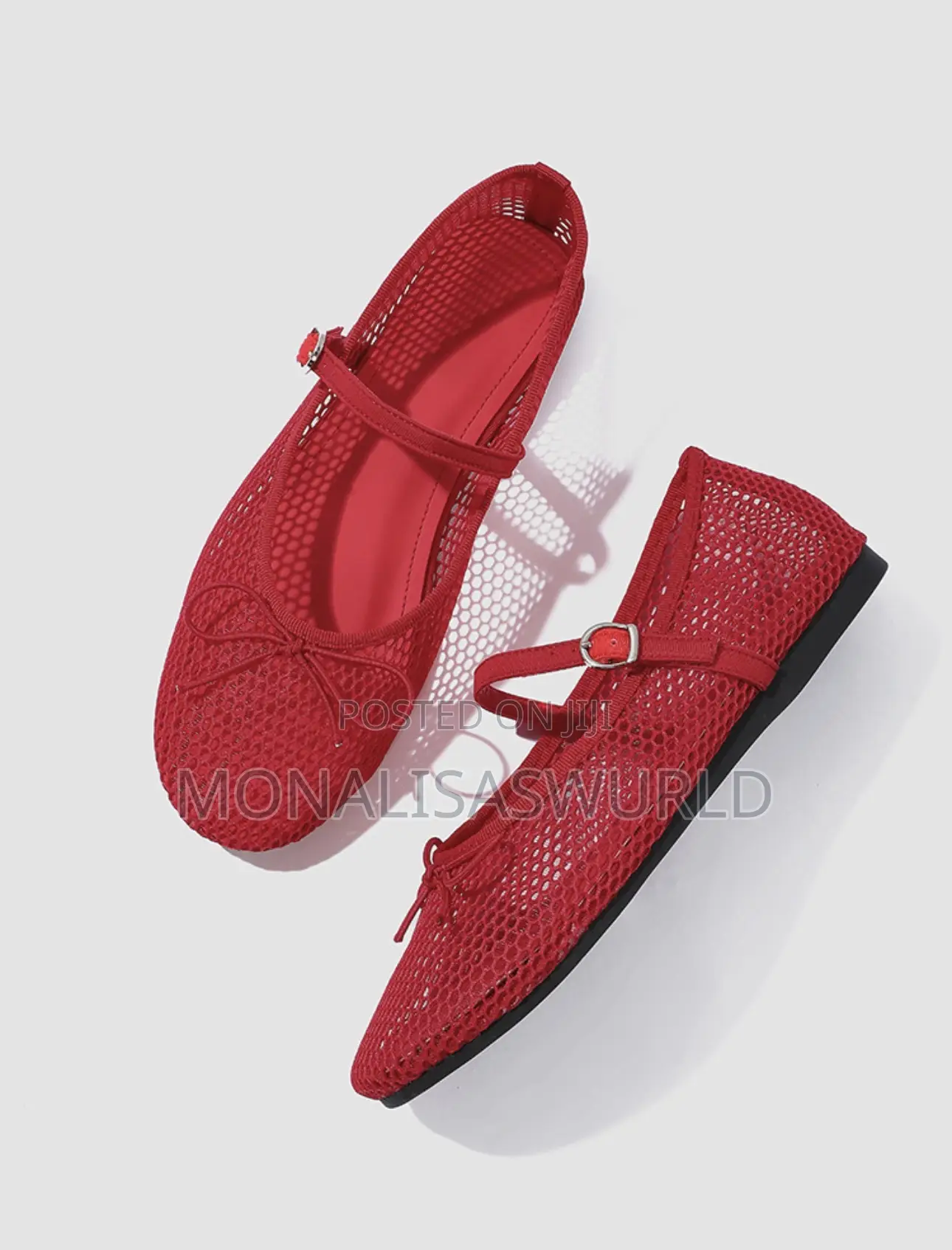 Fish Net Flat Quality Shoe