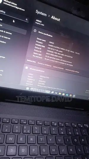 Laptop Dell Inspiron 14 3493 4GB Intel Core i3 HDD+SSD 1T
