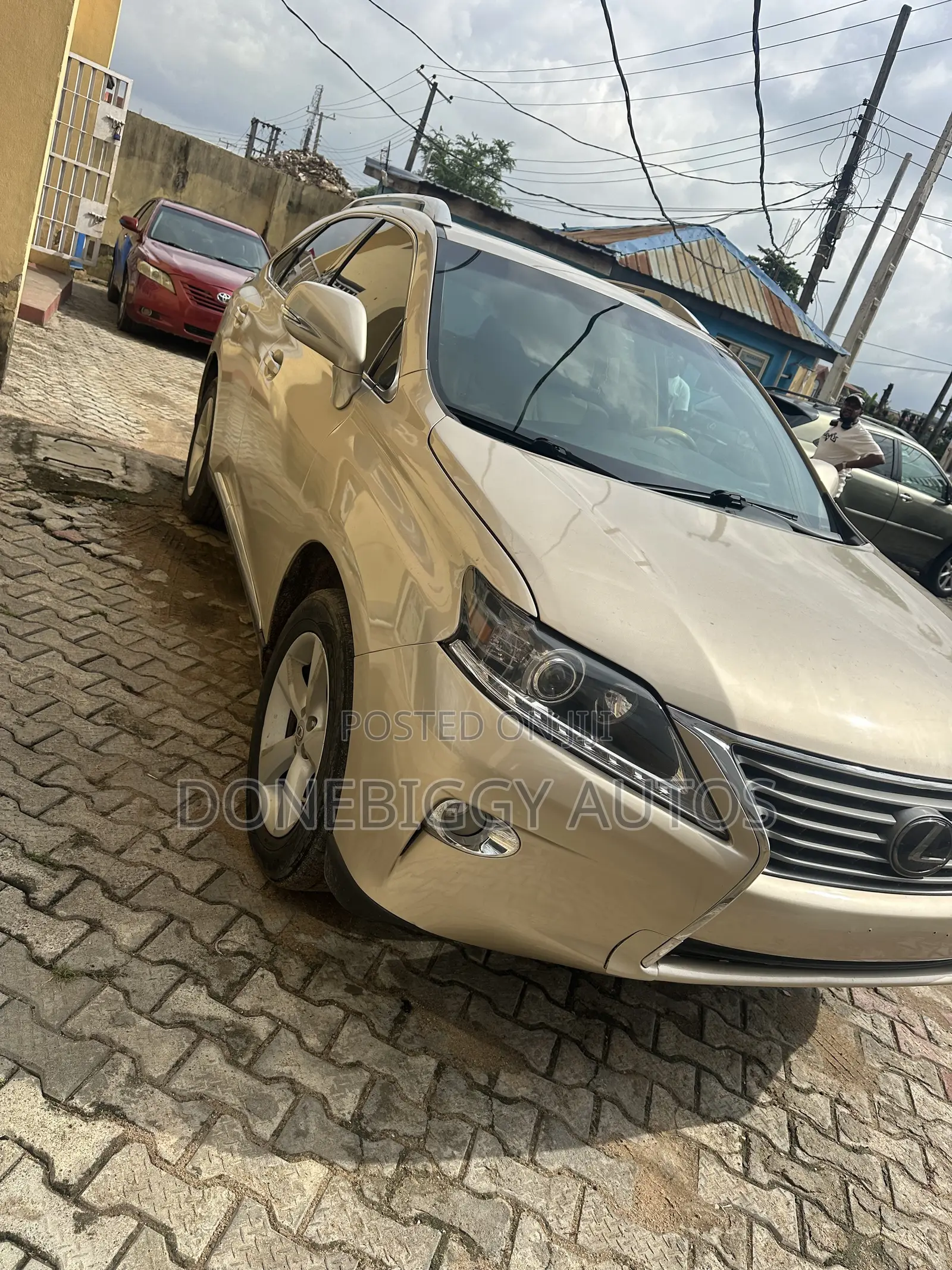 Lexus RX 2012 Gold