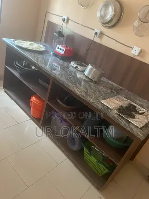 Marble Table With HDF Compartment