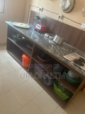 Marble Table With HDF Compartment