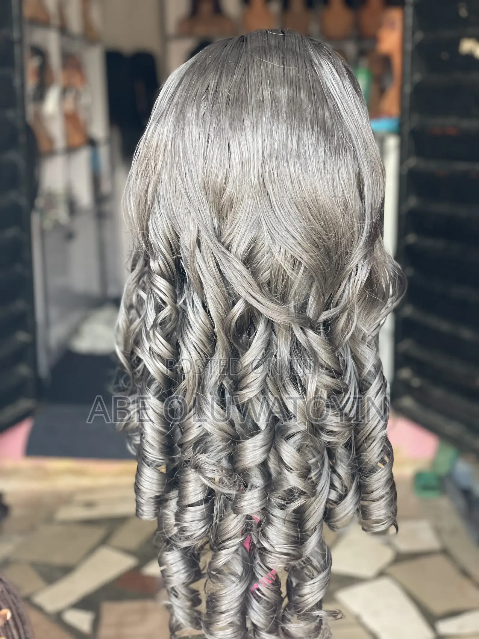 Long Bouncy Closure Wig