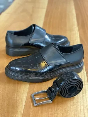 Single Monkstrap Slip-on Shoes