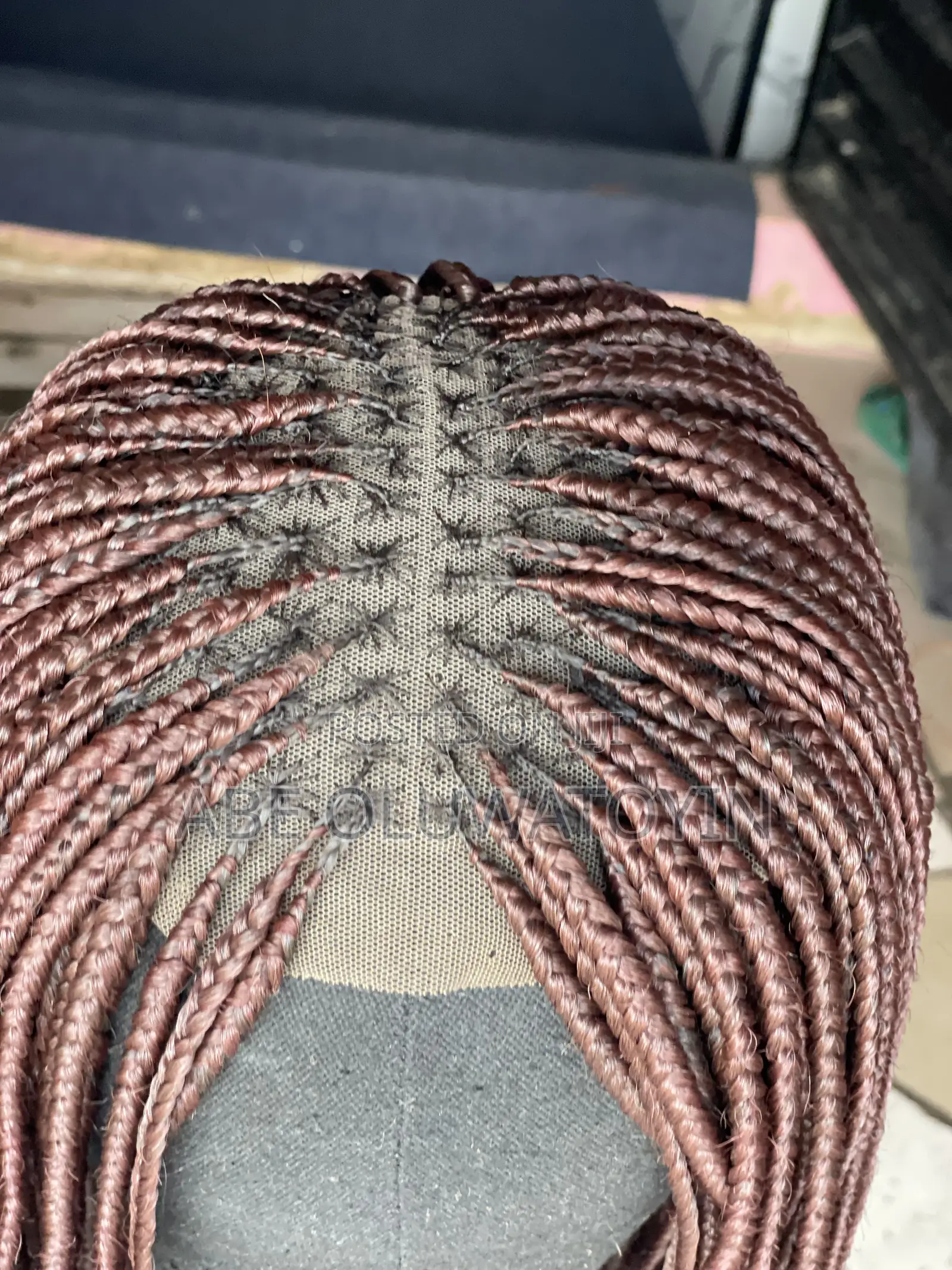 Straight Braided Wig