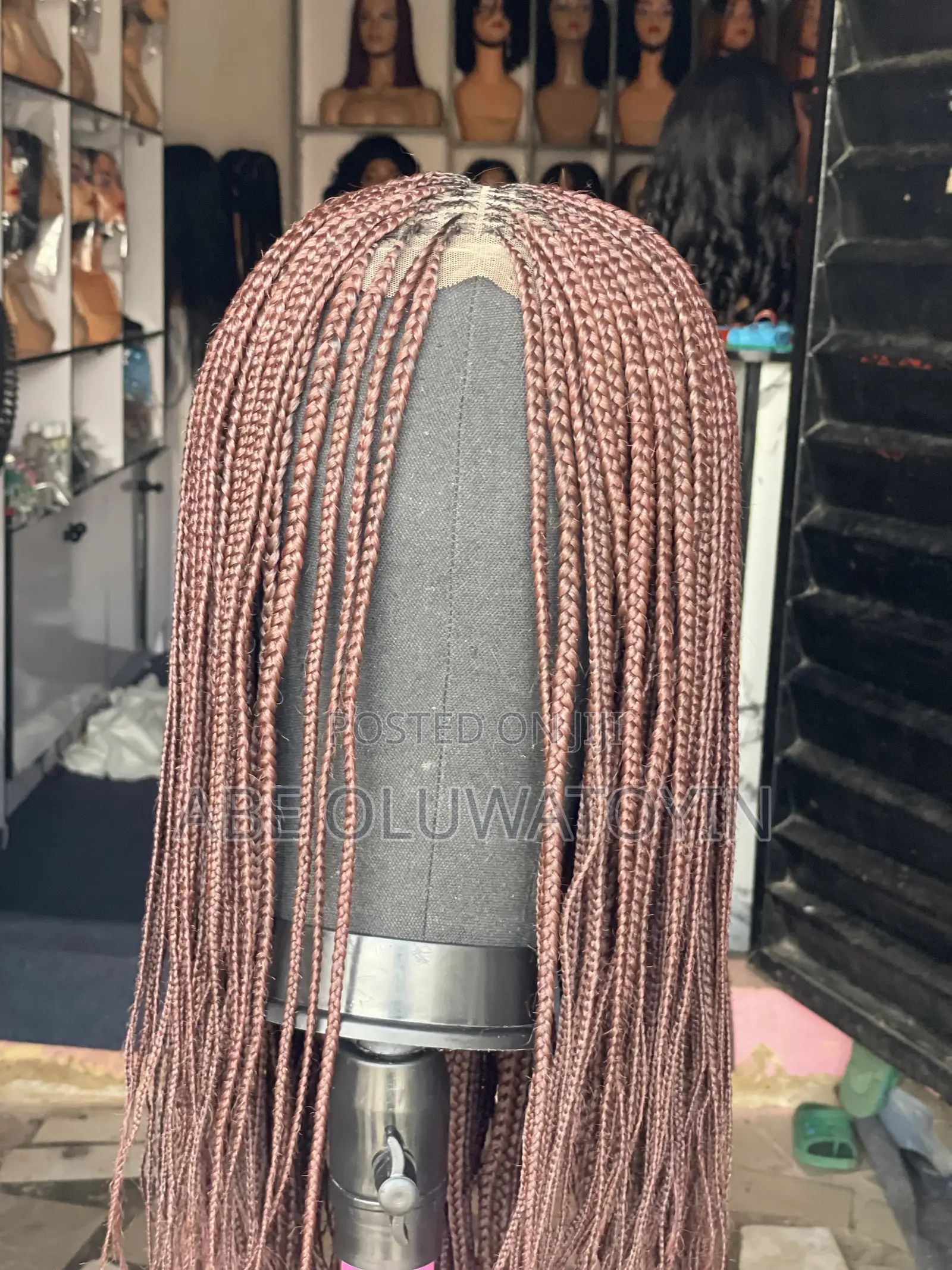 Straight Braided Wig