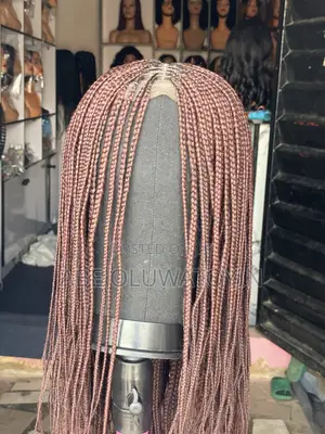 Straight Braided Wig