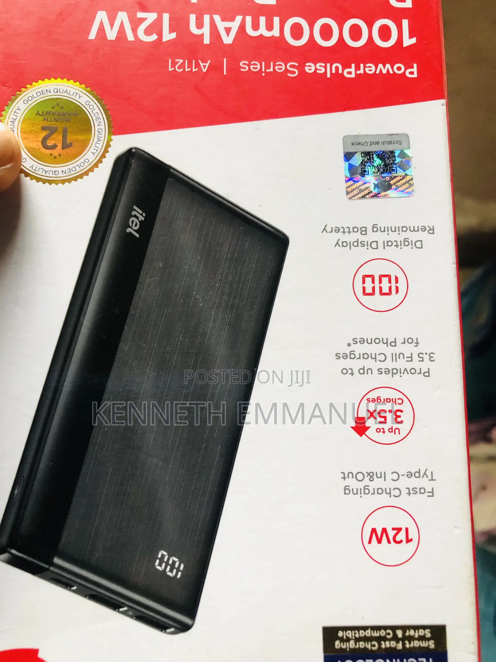 Itel Power Bank 10000mah