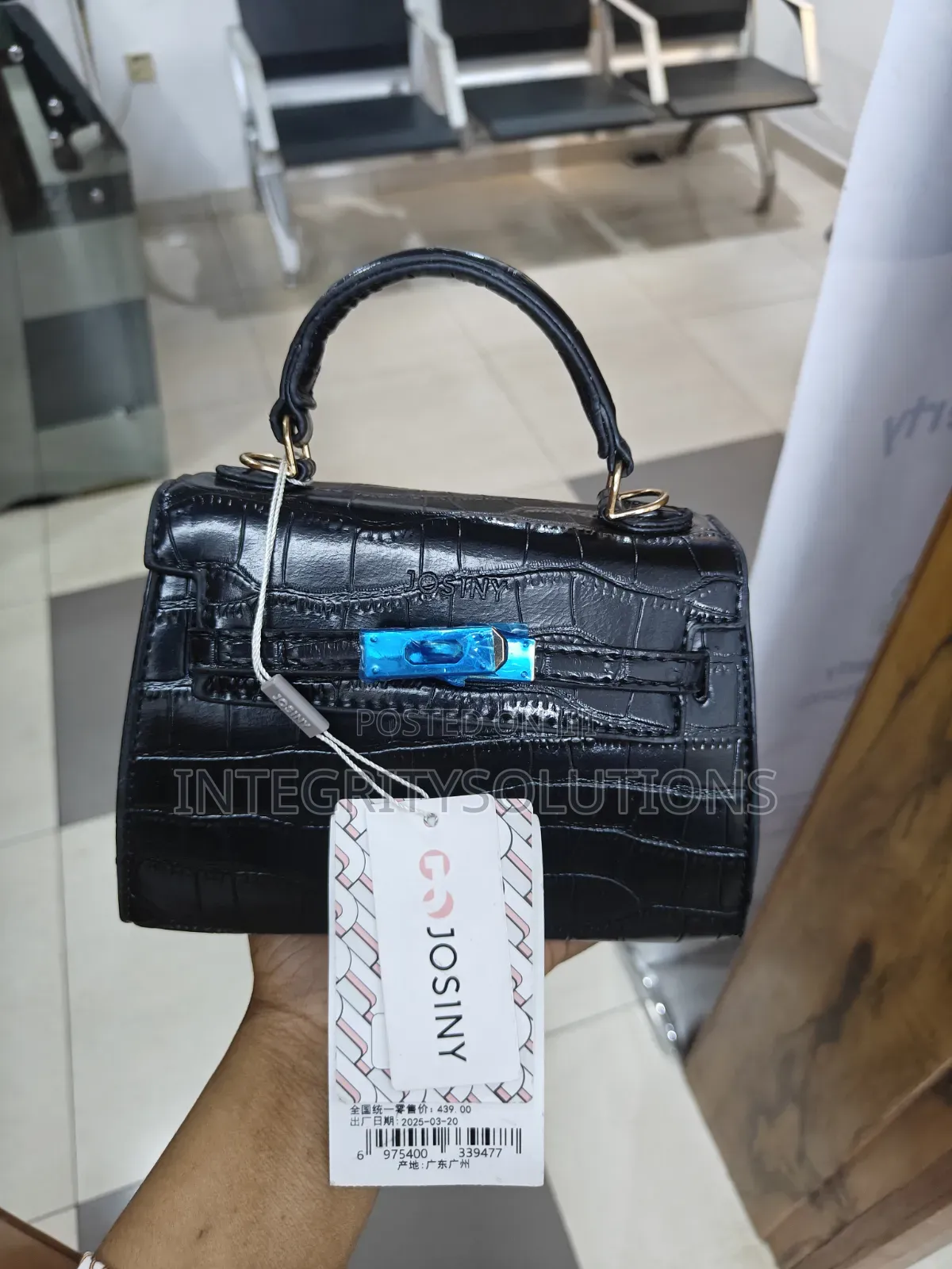 Black Leather Bag