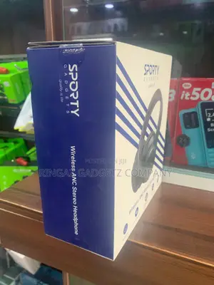 Sporty Wireless Anc Stereo Headphone