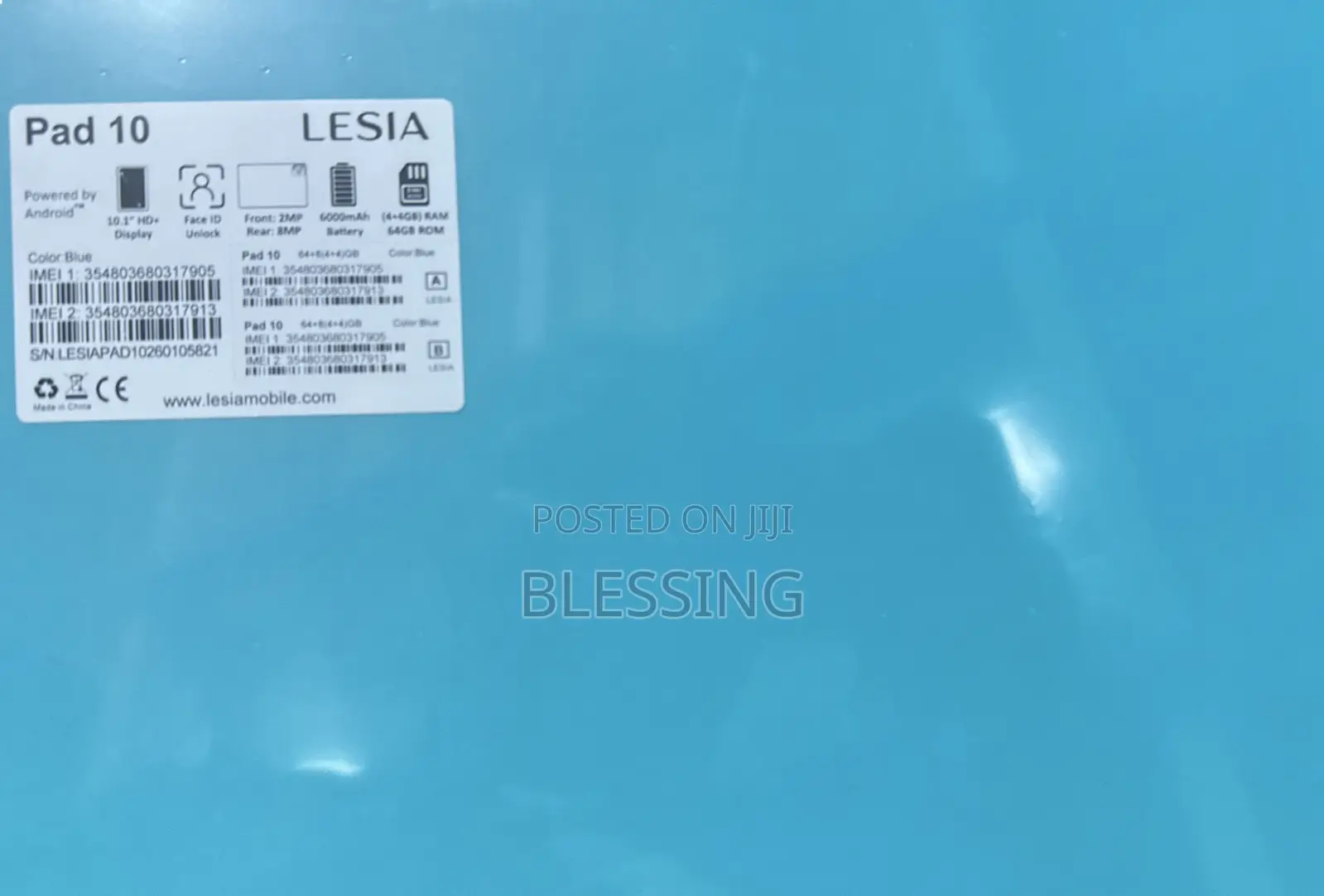 New Lesia Pad 64 GB Blue