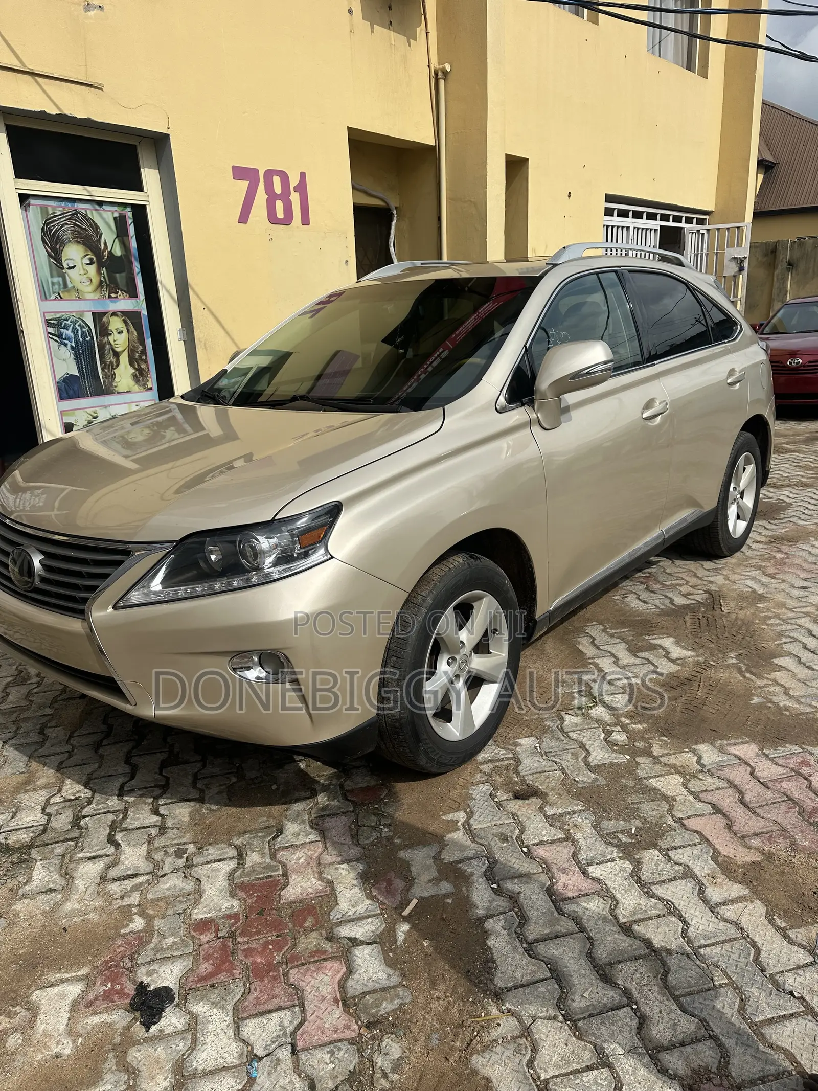 Lexus RX 2012 Gold