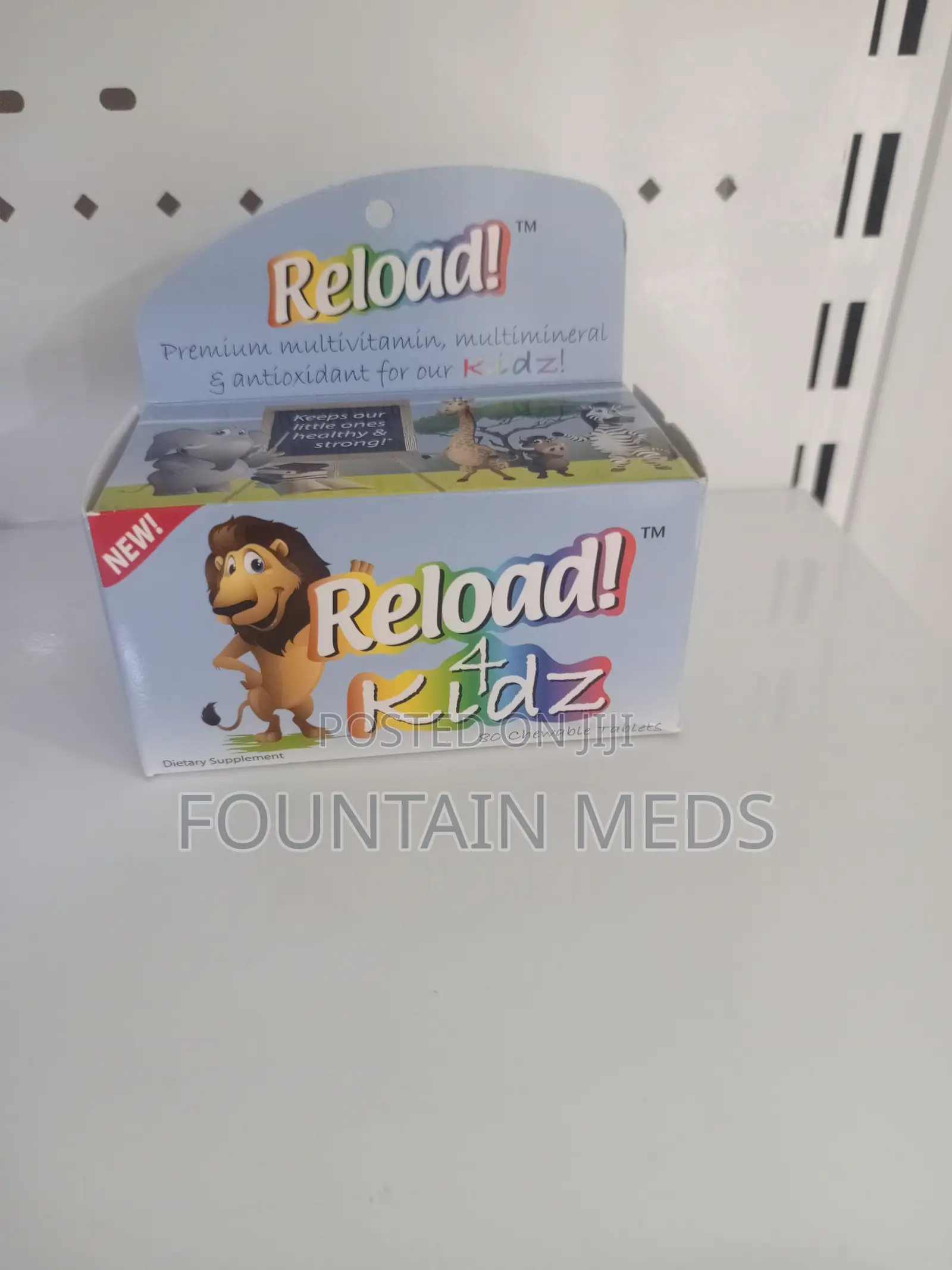Reload 4 Kids Chewable Tablets