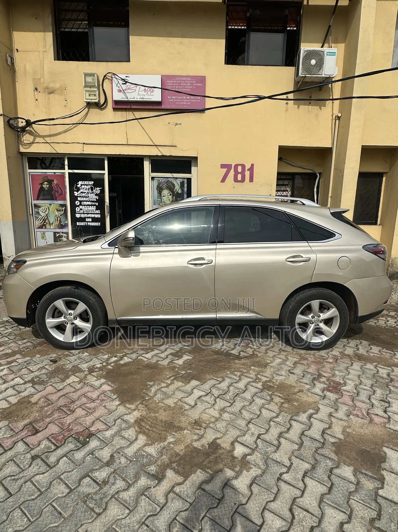 Lexus RX 2012 Gold